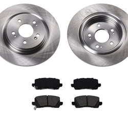 Rear Brake Rotors Brake Pads Fits for 18-2020 Honda Odyssey Van 3pc Kit