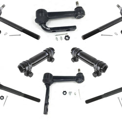 Para 1985-2005 tracción trasera GMC Astro Van extremos de barra de acoplamiento brazos tensores 8 piezas