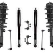 Front Coil Spring Struts & Rr Shocks For 2012 Honda Civic 1.8L 4 Door Sedan