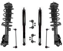 Puntales de resorte delanteros y amortiguadores R para Honda Civic 2013-2015 1.8L 4 puertas Sedan