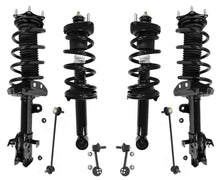 Front & Rear Complete Struts & Links For 2012-2014 Honda CRV Front Wheel Drive