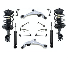 Front Struts Shocks Control Arms 14P fits 09-14 Murano Front Wheel Drive 4 Door
