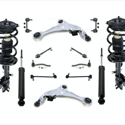 Front Struts Shocks Control Arms 14Pcs fits 09-14 Murano All Wheel Drive 4 Door