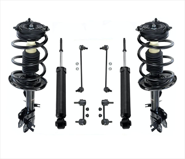 Front Struts Rear Shocks & Links fits for 09-14 Nissan Murano All Wheel Drive