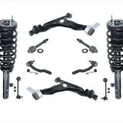 Front Complete Struts Lower Control Arms Tie Rods Links for Mazda 6 2.5L 09-13