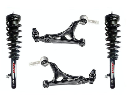 Front Coil Spring Struts Mounts & Lower Control Arms For 09-13 Mazda 6 2.5L Auto