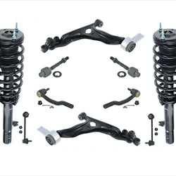 Front Complete Struts Lower Control Arms Tie Rods Links for Mazda 6 3.7L 09-13