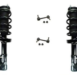 Puntales delanteros completos con resortes helicoidales y enlaces de barra estabilizadora para Honda Civic EX 06-11