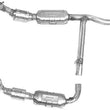 Se adapta al convertidor catalítico de motor Y tubería de tracción trasera 01-02 F150 5.4L