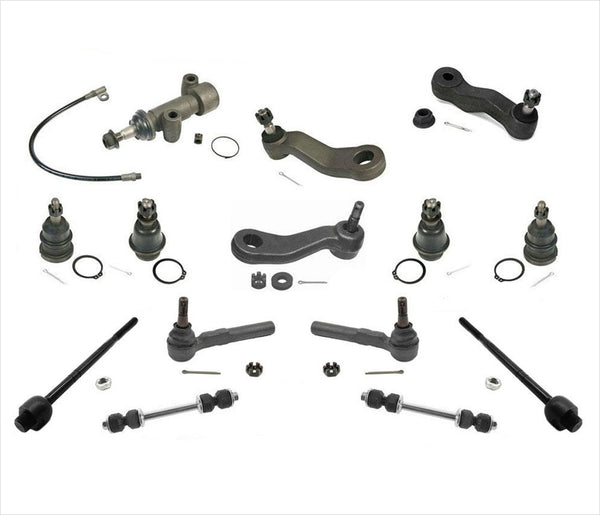 Idler Pitman Arm Ball Tie Rods For GMC Silverado 1500 Rear Wheel Drive 99-06