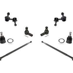 Fits For 03-11 Element Inner & Outer Tie Rods Ball Joints Sway Bar 8Pc Kit