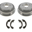 Premium Balanced Rear Brake Drums and Shoes for Dakota Raider 2007-2011