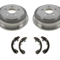 Premium Balanced Rear Brake Drums and Shoes for Dakota Raider 2007-2011