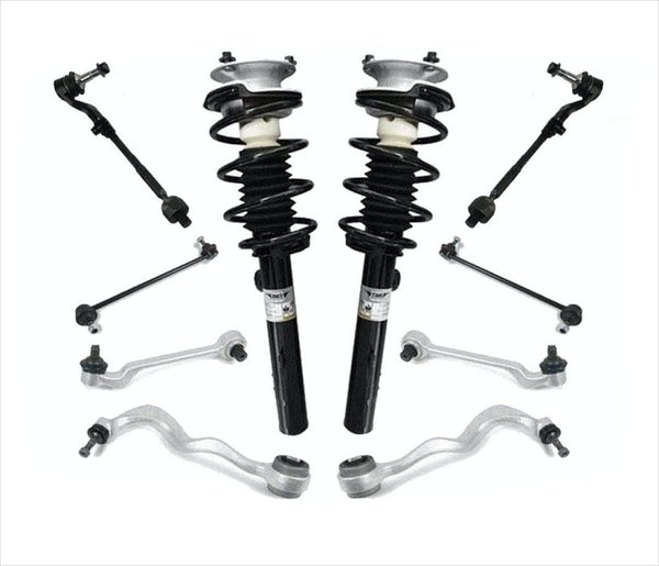 Front Struts & Lower Control Arm Kit For BMW 07-13 328i Rear Wheel Drive