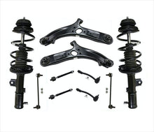 Front L & R Complete Struts Lower Control Arms 10 Pcs For Hyundai Accent 12-17