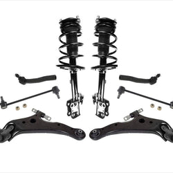 Suspension & Chassis 8pc Kit Front Wheel Drive for Toyota Highlander 2.7L 09-10