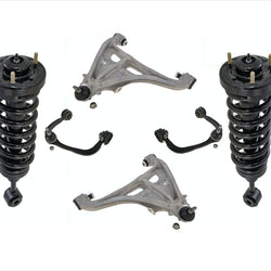 Front Struts Lower & Upper Arms W Ball Joints For F150 04-08 4 Wheel Drive