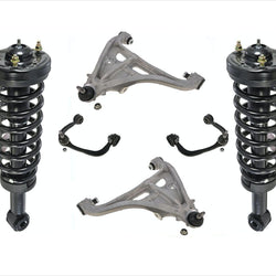 Front Complete Struts Lower & Upper Control Arms For F150 04-08 Rear Wheel Drive