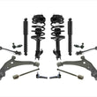 Front Struts Rear Shocks Control Arms Tie Rods Links For Nissan Quest 1999-2002