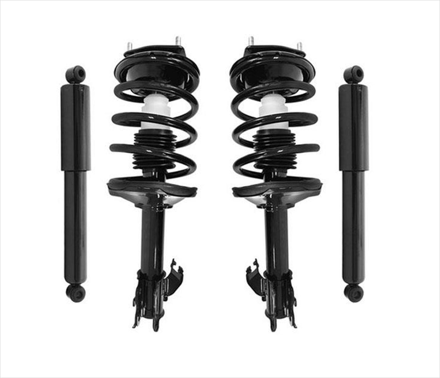 Puntales delanteros completos y amortiguadores traseros 100% nuevos para Nissan Quest Van 1999-2002