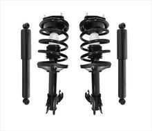 Puntales delanteros completos y amortiguadores traseros 100% nuevos para Nissan Quest Van 1999-2002
