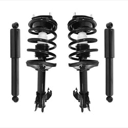100% New Front Complete Struts & Rear Shocks for Nissan Quest Van 1999-2002