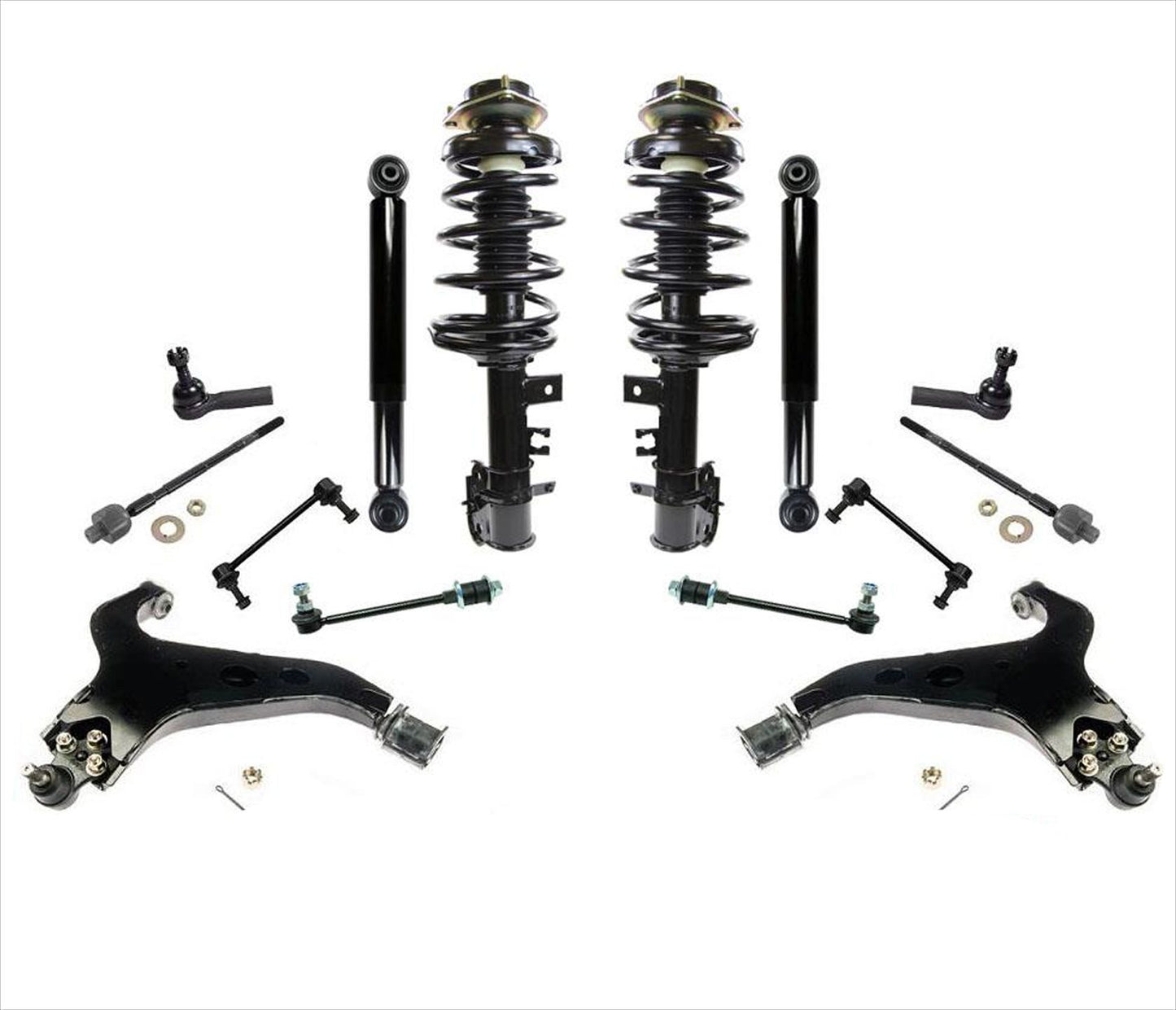 Front Suspension & Steering 14pc 4 WHEEL DRIVE for Nissan Pathfinder 99-01