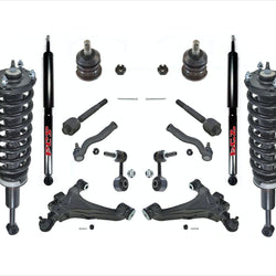 Puntales delanteros amortiguadores traseros brazos de control inferiores + Kit de 8 piezas para Toyota Tundra 07-13