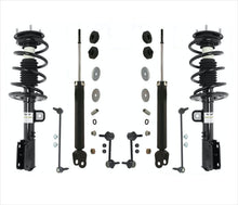 Front Complete Struts Shocks Links For All Wheel Drive Ford Explorer 2011-2012