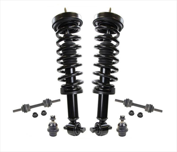 Complete Coil Spring Struts For REAR WHEEL DRIVE ONLY14 Ford F150 No Raptor 6pc