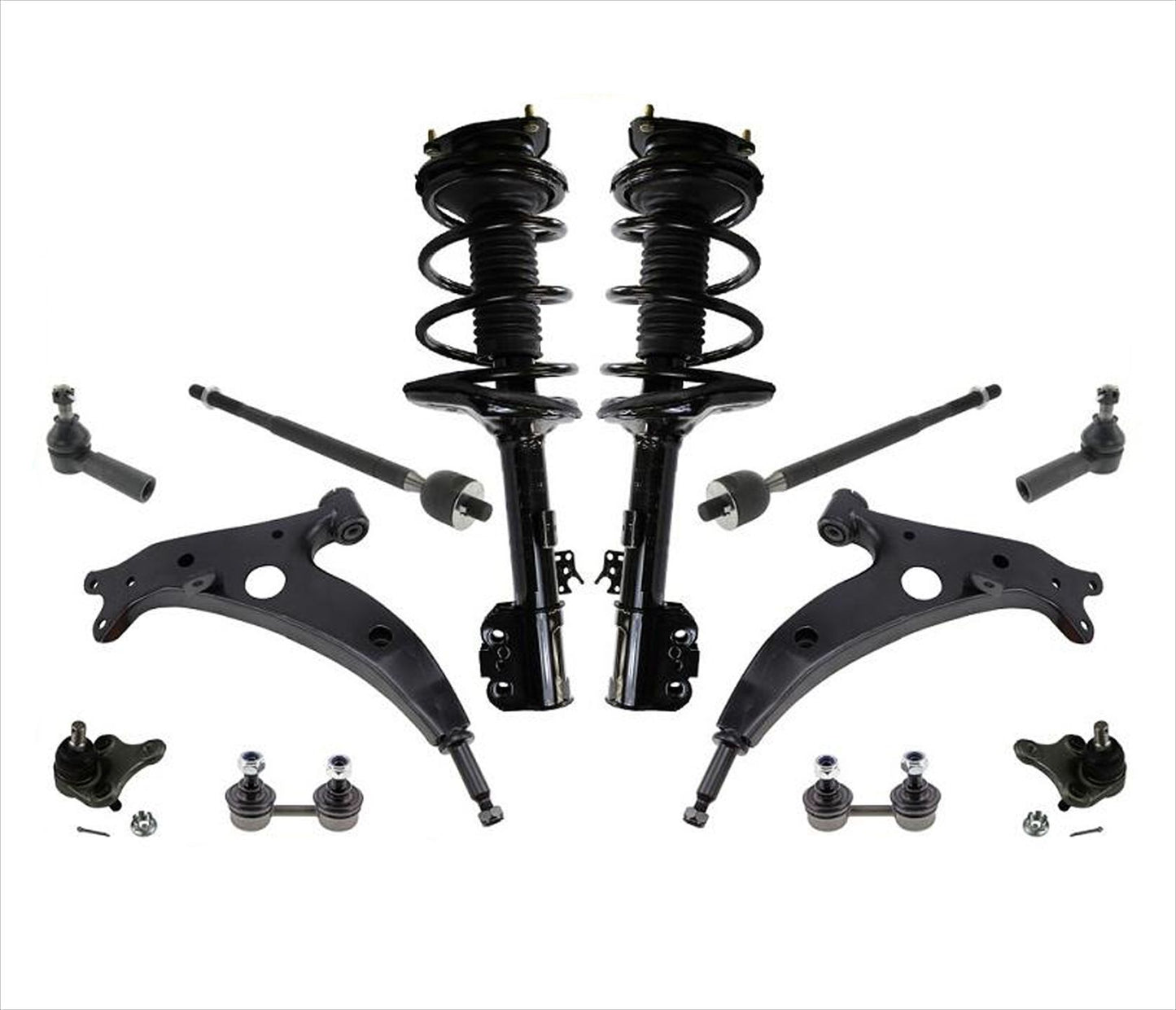Puntales de bobina delantera para tracción en todas las ruedas, 2 puertas, Rav4 96-00, solo con neumáticos P235/60R16