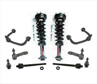 Frt Coil Spring Struts Control Arms Ball Jnts 2014 Ford F150 3.5 3.7 5.0L 4x4