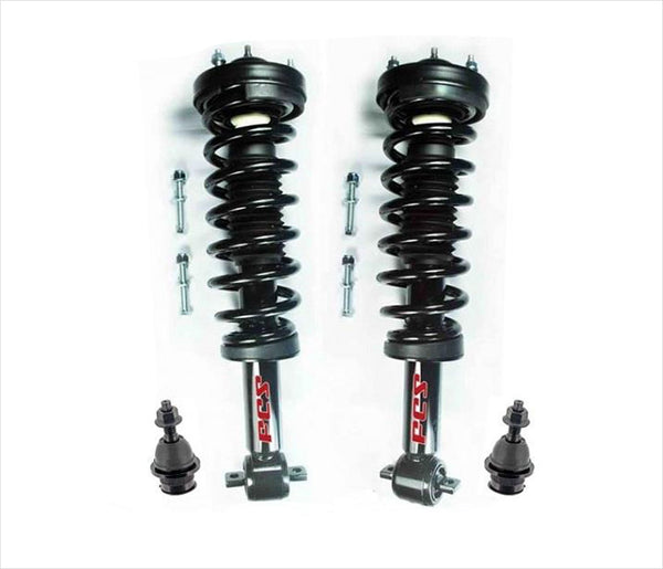 Front Complete Spring Struts For 4 Wheel Drive ONLY 14 Ford F150 3.5 3.7 5.0 4p