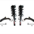 100% New Front Complete Coil Spring Struts For 10-12 Taurus 3.5L Non Turbo 6Pc