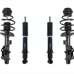 100% New Front Complete Coil Spring Struts For 10-12 3.6 V6 Chevrolet Camaro 4pc