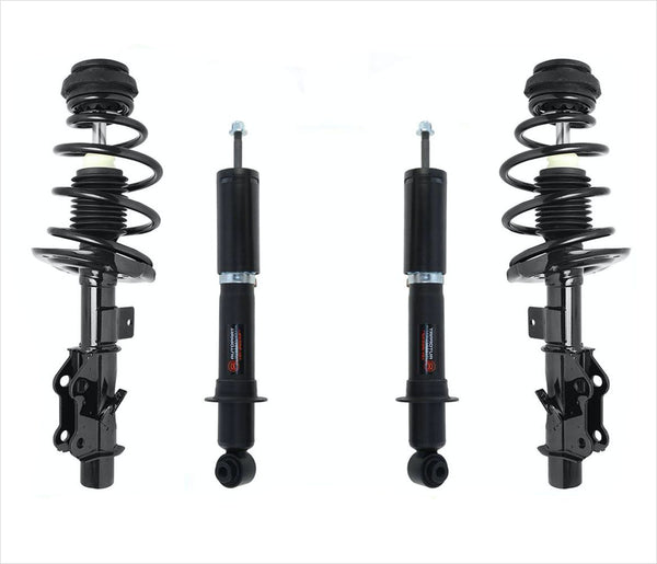 100% New Front Complete Coil Spring Struts For 10-12 3.6 V6 Chevrolet Camaro 4pc