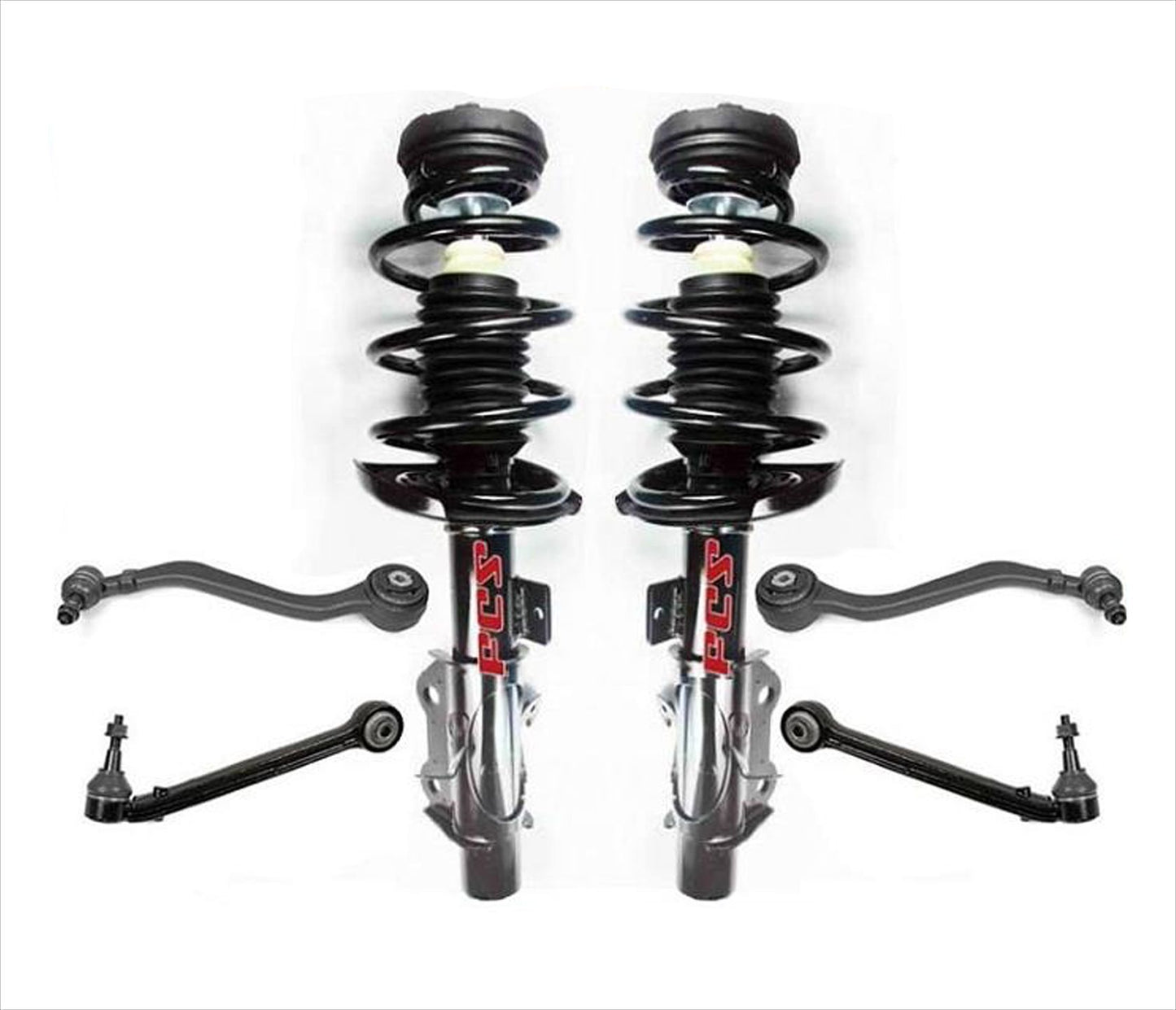 Control Arms Front Complete Coil Spring Struts For 10-12 3.6 V6 Camaro 6pc
