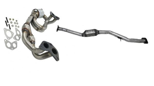 Front and Rear (2) Catalytic Converters for Subaru Outback 2.5L 2010-2012