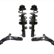 Front Struts & Lower Control Arms for Hyundai Accent 6 Speed Transmission 12-17