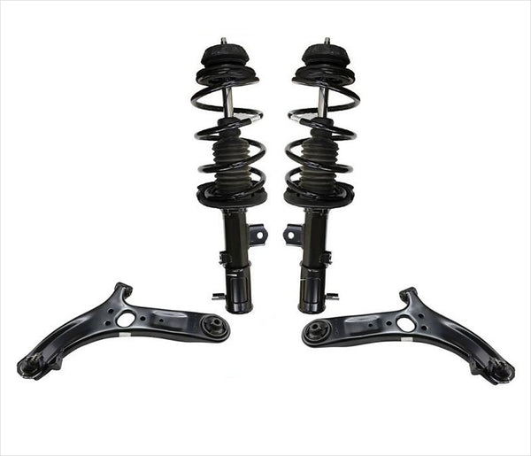 Front Struts & Lower Control Arms for Hyundai Accent 6 Speed Transmission 12-17