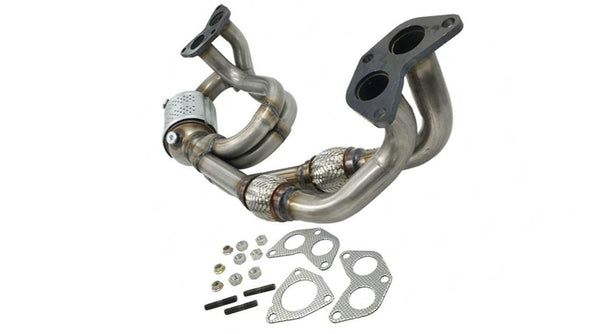 Para 06-10 Forester 06-11 Impreza 2.5L Convertidor Catalítico No Turbo Flex Y Tuberías