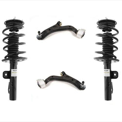 Front Complete Struts & Lower Control Arms For Ford Flex 10-12 Non Turbo Models