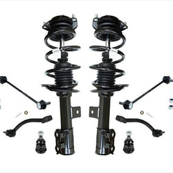 100% New Front Struts 11-16 6 Speed Automatic 4Dr for Hyundai Elantra 1.8L 8pc