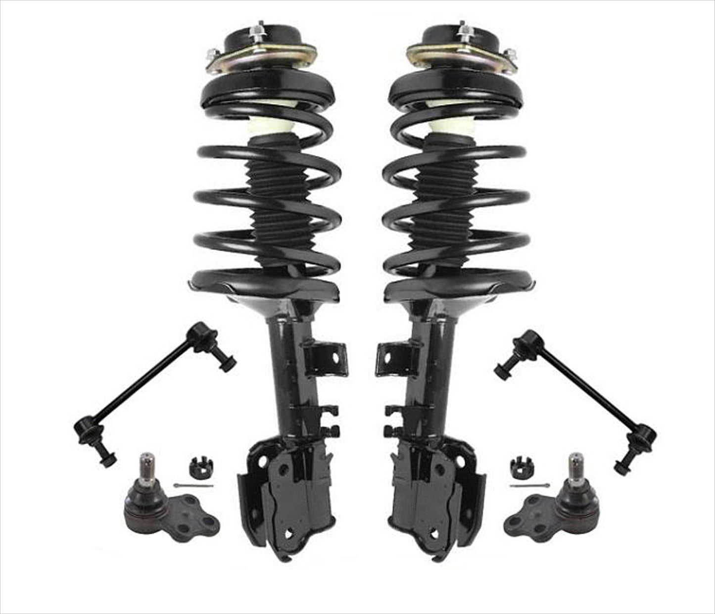 New Front Complete Struts REAR WHEEL DRIVE for Nissan Pathfinder V6 6Pc 02-04