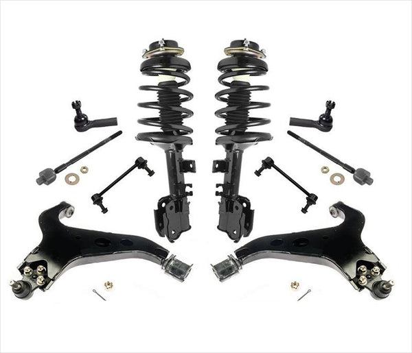 Front Suspension & Steering 10pc REAR WHEEL DRIVE for Nissan Pathfinder 02-04