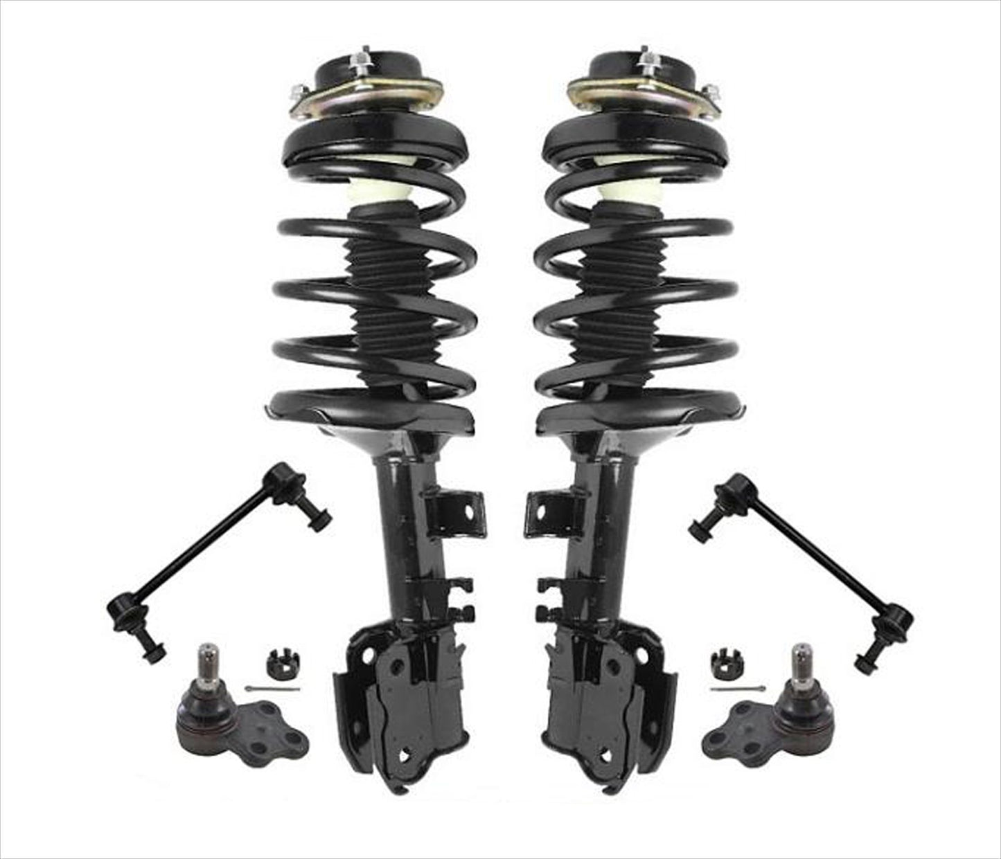 Nuevos puntales delanteros completos tracción en las 4 ruedas 4x4 para Nissan Pathfinder V6 6Pc 02-04