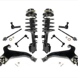 For Pathfinder 4 Wheel Drive 02-04 Front Struts Control Arms Tie Rods & Links