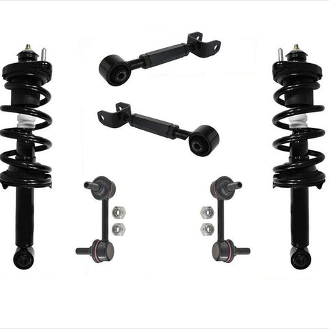 Rear Struts Upper Arms & Sway Bar Links For Honda CR-V 12-14 Front Wheel Drive
