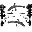 Front Struts Lower Control Arms W/ BJ Tie Rods & Links For Subabu Outback 05-09