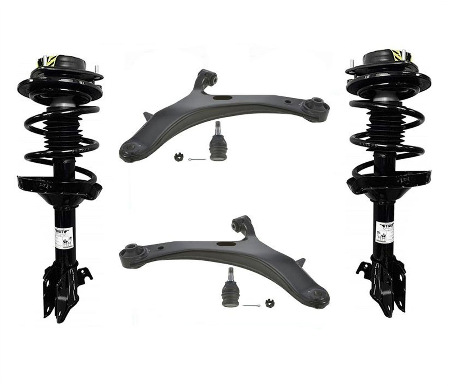 Brazos de control inferiores del puntal delantero con rótulas para Subaru Outback 05-09